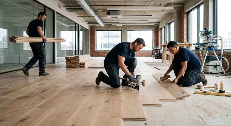 Commercial Hardwood Service in Cambridge, MA