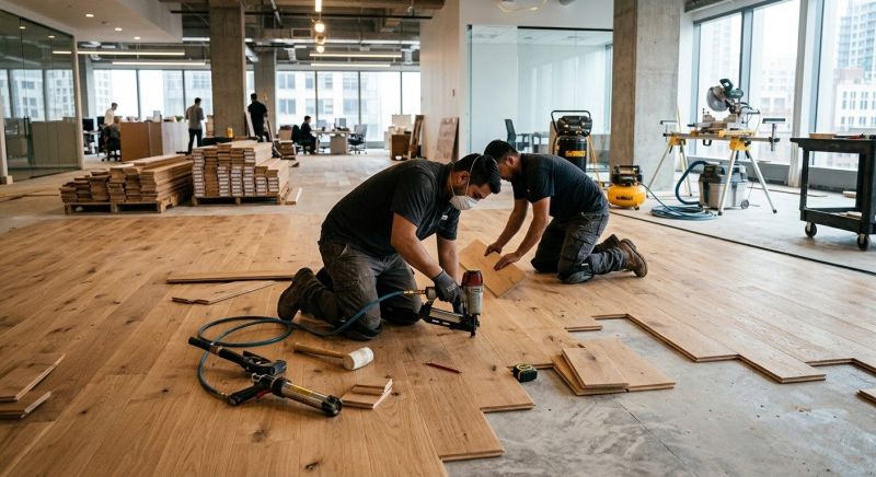 Commercial Hardwood Service in North Billerica, MA