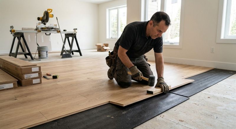Engineered Wood Installation in North Andover, MA