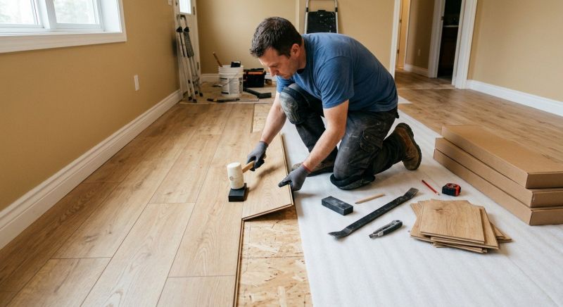 Laminate Floor Installation in Concord, MA