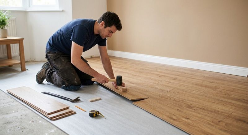 Laminate Floor Installation in Derry, NH