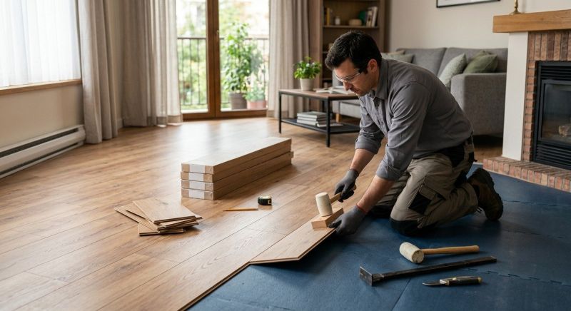 Laminate Floor Installation in Lexington, MA