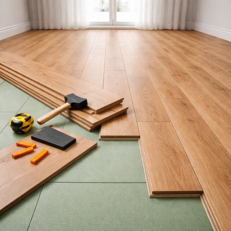Laminate Floor Installation in Reading, MA