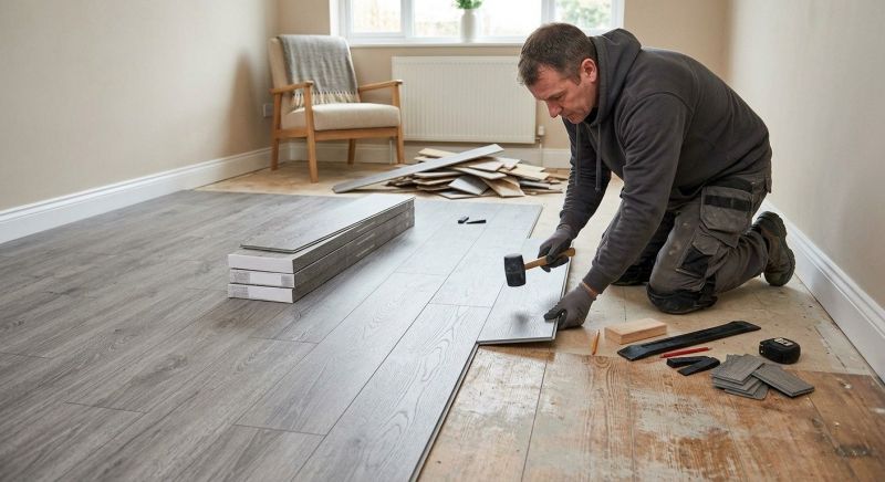 Laminate Floor Replacement in Andover, MA