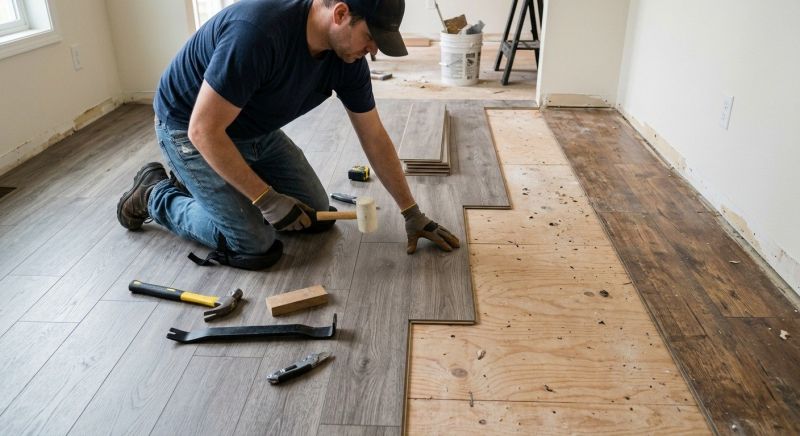 Laminate Floor Replacement in Hollis, NH