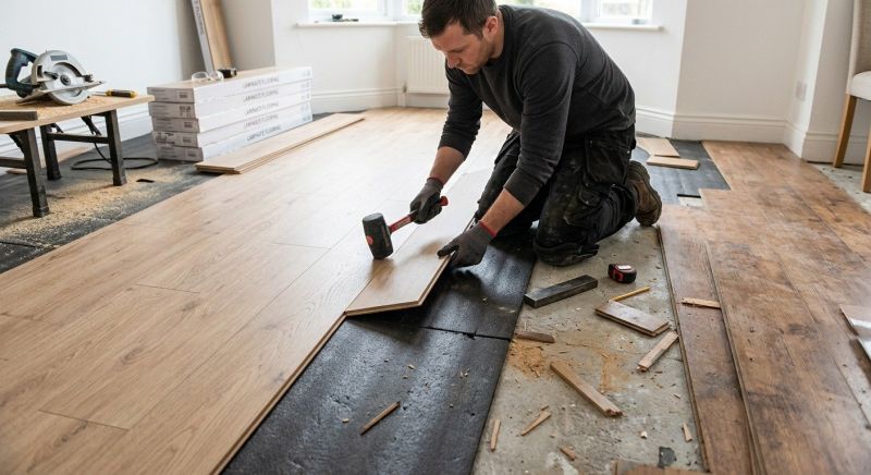 Laminate Floor Replacement in Plaistow, NH