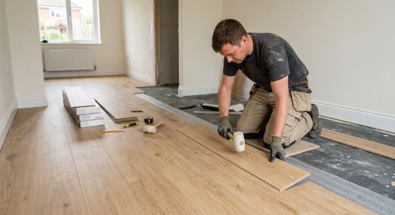 Linoleum Floor Installation in Rockport, MA