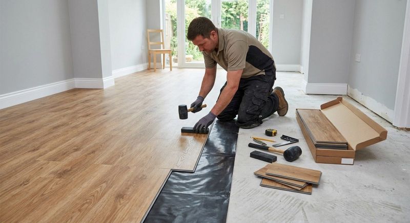 Luxury Vinyl Tile Installation in Lexington, MA