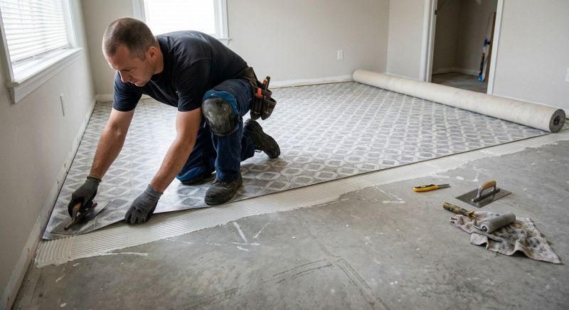 Sheet Flooring Installation in North Hampton, NH