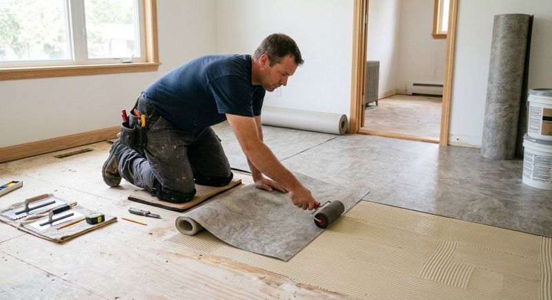 Sheet Vinyl Installation in Gloucester, MA