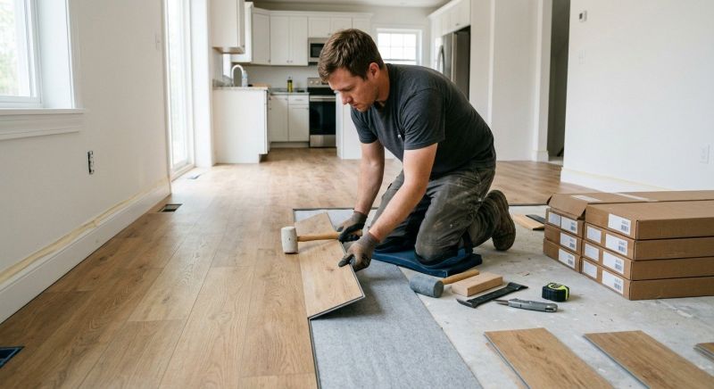 Vinyl Flooring Installation in Beverly, MA