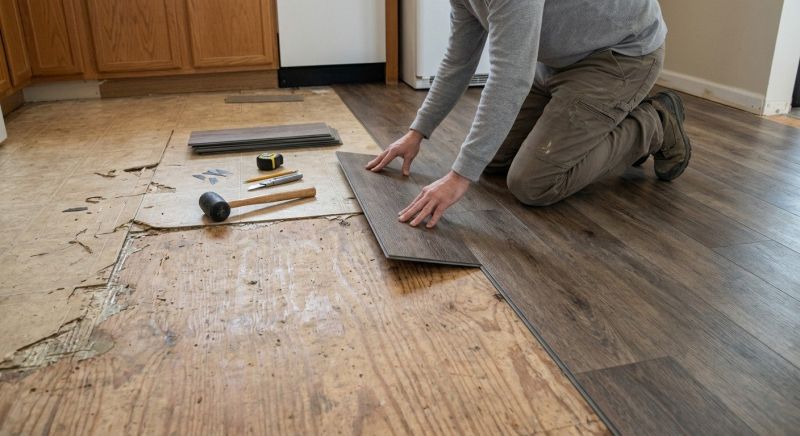 Vinyl Flooring Installation in Billerica, MA