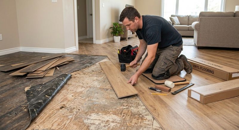 Vinyl Flooring Installation in Cambridge, MA
