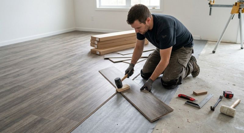Vinyl Flooring Installation in Derry, NH