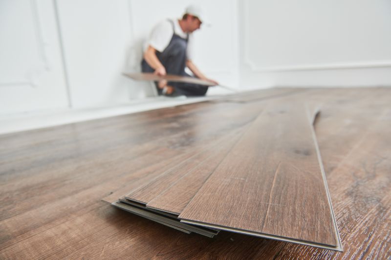 Vinyl Plank Floor Installation in North Andover, MA